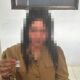 polisi mengamankan seorang mahasiswi berinisial M (21) asal Poso.