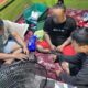 Pria berinisial AI alias J (42) bersama barang bukti diamankan polres Banggai