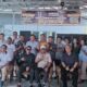 Bupati Tojo Ilham Lawidu bersama Ketua DPC PDIP Touna, Zainal Muluk Lapangandong, Kadis Kesehatan Touna, dr. Niko, S.Ked dan para pendeta saat foto bersama usai kegiatan tatap muka di Rumah Sekretaris DPC PDIP Touna, Berly, pada Sabtu 3 Januari 2026