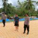 Polsek Ampana Kota terjun langsung melakukan pengecekan lahan pertanian di Desa Buntongi, Kecamatan Ampana Kota
