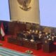 DPR sepakat mengesahkan 10 Anggota Dewas BPJS Kesehatan dan Ketenagakerjaan dalam Rapat Paripurna ke-13 Masa Sidang III Tahun 2025-2026, Selasa (10/2/2026). (Foto: Achmad Al Fiqri)