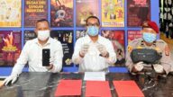 Satresnarkoba Polres Morut beberkan barang bukti hasil tangkapan (ft.ist)