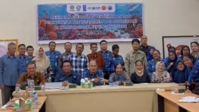 TNKT Touna, gelar Penilaian Efektifitas Pengelolaan Kawasan TNKT Tahun 2026.