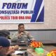 Polres Tojo Una Una menggelar Forum Konsultasi Publik (FKP) Tahun 2026