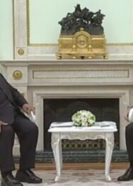 Presiden Prabowo Subianto saat bertemu Presiden Rusia Vladimir Putin di Istana Kremlin, Moskow, Rusia, Senin (13/4/2026). (Foto: tangkapan layar)