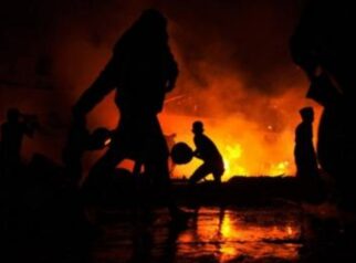 Ilustrasi kebakaran hebat hanguskan 1.000 rumah di Malaysia. (Foto: Ilustrasi/Ist)