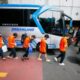 Sindikat judol di Hayam Wuruk digiring ke Imigrasi. (Foto: iNews.id/Aldhi)