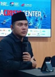 Koordinator Media Global Peace Convoy Indonesia (GPCI), Harfin Naqsyabandy. (Foto: Nur Khabibi)