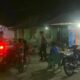 Personel Satsamapta Polres Tojo Una-Una saat melaksanakan patroli Blue Light di kawasan pusat keramaian Kota Ampana, Senin (8/6/2026) malam