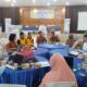 Suasana diskusi kelompok dalam Rapat Koordinasi Lintas Sektor Pengendalian Penyakit Menular, Tidak Menular, Imunisasi, dan Kesehatan Lingkungan yang berlangsung di Hotel Ananda, Ampana, Selasa (28/7/2026).