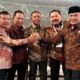 Dua pimpinan aparat penegak hukum, Kapolri Jenderal Listyo Sigit Prabowo dan Jaksa Agung ST Burhanuddin menghadiri peringatan puncak Harkopnas 2026. (Foto: Ist)