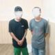 (Foto: Polsek Ampana Kota Facebook) Dua tersangka berinisial K (28 tahun) dan Y (27 tahun) yang diamankan jajaran Polsek Ampana Kota, Selasa (14/7/2026).