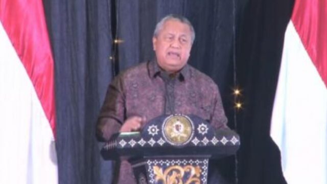 Gubernur Bank Indonesia (BI) Perry Warjiyo mundur dari jabatannya. (Foto: tangkapan layar)