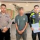 Polres Morowali Utara berhasil tangkap pelaku tabrak lari bersama barang bukti kendaraan (ft.ist)