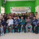 Foto bersama panitia, narasumber, dan 30 pasangan calon pengantin peserta kegiatan Bimbingan Perkawinan (Bimwin) yang diselenggarakan Bimas Islam Kantor Kementerian Agama Kabupaten Tojo Una-Una di KUA Kecamatan Ulubongka, Kamis (13/8/2026).