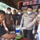 Kapolres Morowali Utara AKBP Junaidy Anthonius Weken, S.I.K., bersama perwakilan Kejaksaan Negeri, BNN, Dinas Kesehatan, dan instansi terkait menyaksikan proses pemusnahan barang bukti narkotika jenis sabu seberat 366 gram dengan cara dilarutkan, di Halaman Apel Polres Morowali Utara, Selasa (18/8/2026).