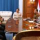 Panglima Jilah mengusulkan kepada Presiden Prabowo Subianto agar warga Dayak, khususnya yang bertato bisa mendaftar TNI-Polri (dok. Setkab)