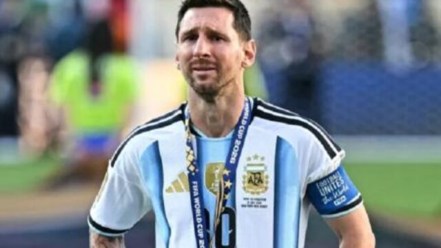 Lionel Messi resmi mengumumkan pensiun dari timnas Argentina (Foto: FIFA)