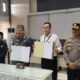 Penandatanganan dan pertukaran dokumen Nota Kesepakatan kerja sama antara Pemerintah Daerah Kabupaten Tojo Una-Una dan Pengadilan Negeri Poso Kelas IB di Ruang Rapat Kantor Bupati Tojo Una-Una, Senin (7/9/2026).