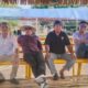 Kesiapan lokasi Festival Budaya Bakulupi 2026 di Lapangan Sepak Bola Kelurahan Bailo Baru, Kecamatan Ampana Kota, Kabupaten Tojo Una-Una, Kamis (10/9/2026).