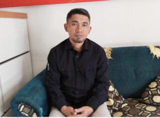 Ketua KPU Kabupaten Tojo Una-Una, Ahdin L Nondo, saat menjelaskan pelaksanaan Coklit Terbatas Triwulan III tahun 2026, Rabu (16/9/2026).