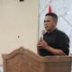 Direktur Yayasan Panorama Alam Lestari (YEPAL) Poso, Yopy Hary, saat menyampaikan paparannya dalam kegiatan Focus Group Discussion (FGD)