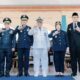 Gubernur Sulawesi Tengah Dr. H. Anwar Hafid, M.Si., bersama para kepala daerah dan unsur Forkopimda se-Sulawesi Tengah berfoto bersama pada peringatan Hari Perhubungan Nasional Tingkat Provinsi Sulawesi Tengah 2026 di Kabupaten Banggai, Rabu (30/9/2026).