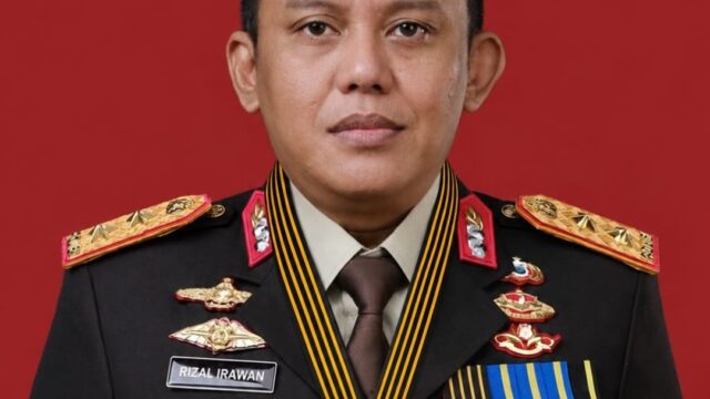 Irjen Pol Rizal Irawan, S.I.K., M.H., Kapolda Sulawesi Tengah yang baru menggantikan Irjen Pol Nasri Sulaeman.